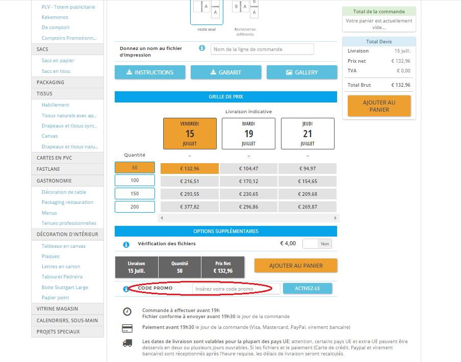 Code promo Pixartprinting 10 de réduc Septembre 2023 Codepoche.fr