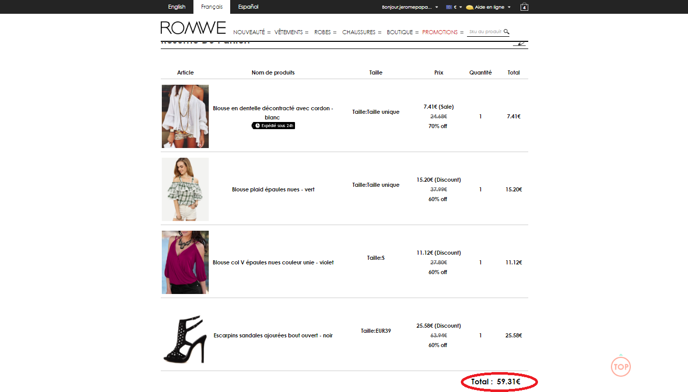 Romwe coupon code august 2018