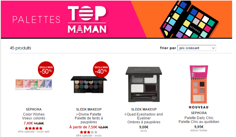 Codes promo Sephora 25% de réduc Septembre 2023 - Codepoche.fr
